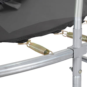 Trampolino 250cm con confezione di accessori, verde