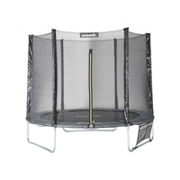 Trampolino 250cm con confezione di accessori, grigio