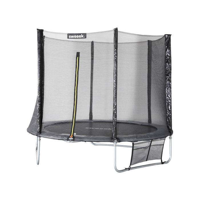 Trampolino 250cm con confezione di accessori, grigio
