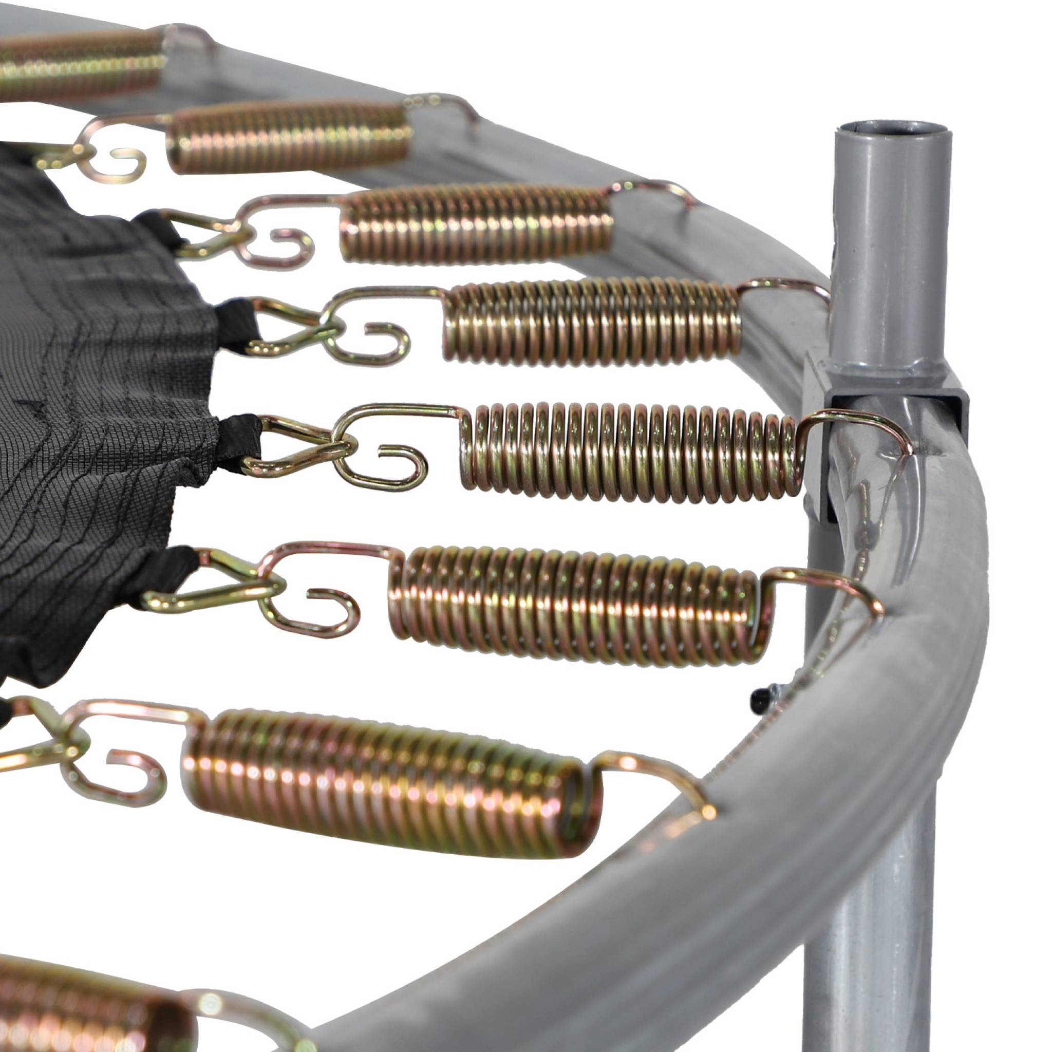 Trampolino 250cm con confezione di accessori, grigio