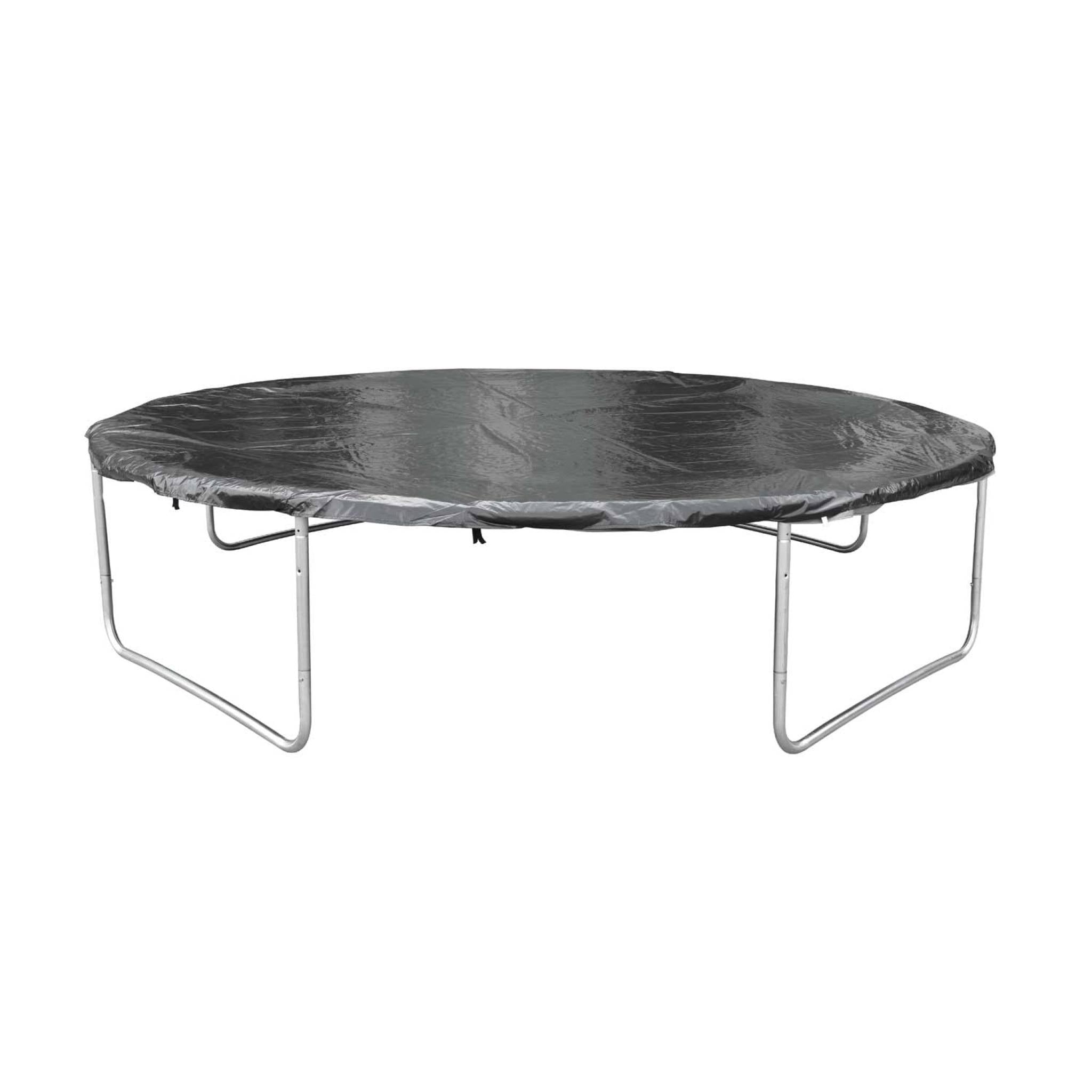 Trampolino 400cm con pacchetto di accessori, grigio