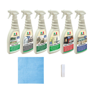 Promo kit completo di prodotti per la casa   7PZ