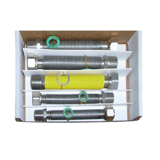 Kit Flessibili Certificato Allacciamento Raccordi CONA per Scaldabagni per il collegamento di apparecchiature domestiche