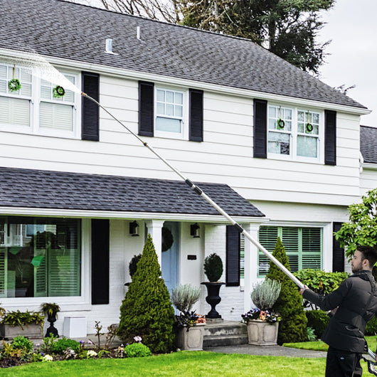 Kit di prolunga per idropulitrici 550cm, Lancia 4000PSI/cm2 di grado commerciale con 5 ugelli 2 adattatori-Utensili professionali