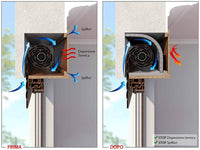 1kit soluzione 2 in 1. isolamento termico e acustico per la coibentazione dei cassonetti, avvolgibili e tapparelle per un comfort e un ambiente silenzioso 100x50 cm cod:ferx.pol.40.1