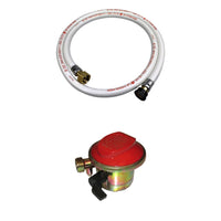 Kit tubo gas e regolatore di propano, grigio