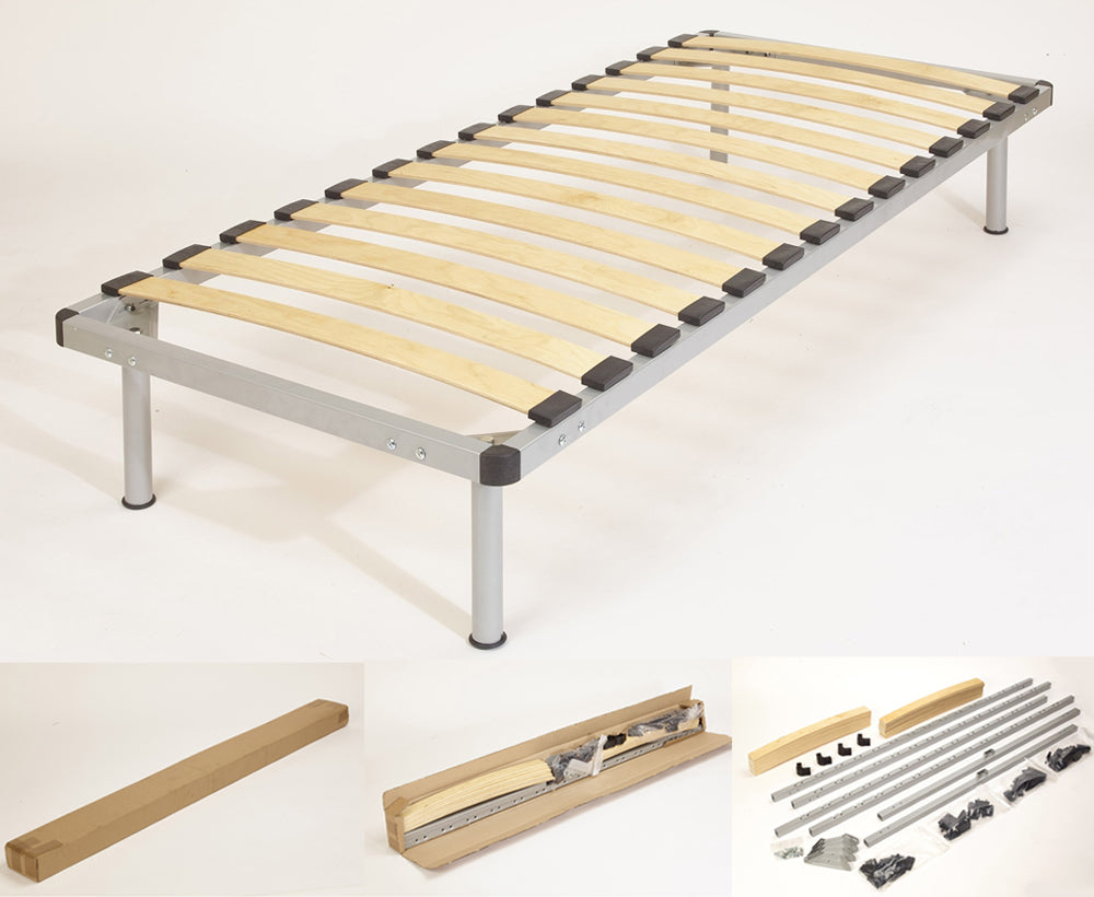 Rete a Doghe Singola 80x190 Ortopedica Montabile In Kit