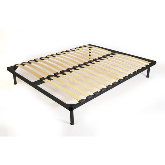 Rete a Doghe Matrimoniale 180x200 Ortopedica Montabile In Kit