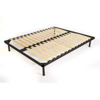 Rete a Doghe Matrimoniale 160x200 Ortopedica Montabile In Kit