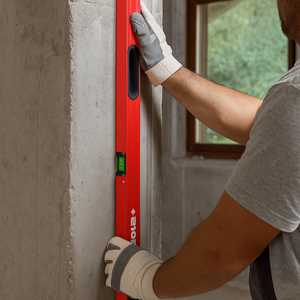 Big red 3 livella in alluminio 120 cm colore rosso