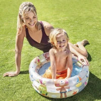 57106NP - Piscina Baby Pool 3 Anelli 61X22 Cm