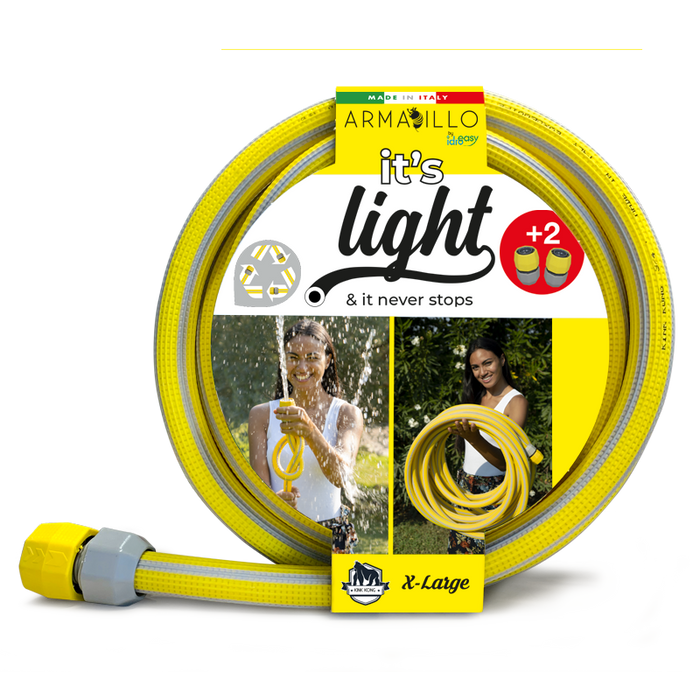 Kit 15 metri tubo Armadillo King Kong di diametro 3/4"