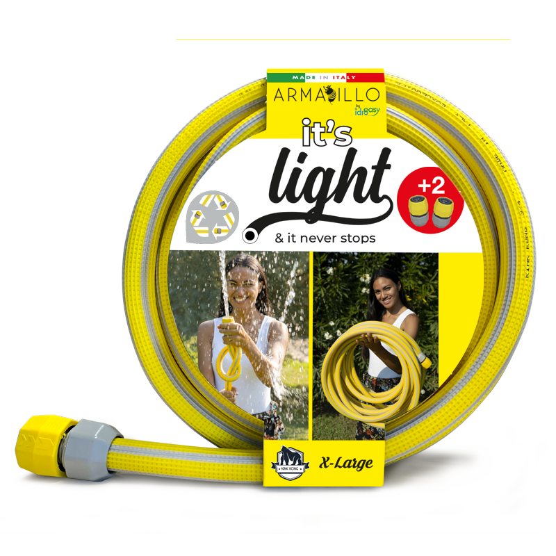 Kit 15 metri tubo Armadillo King Kong di diametro 3/4"