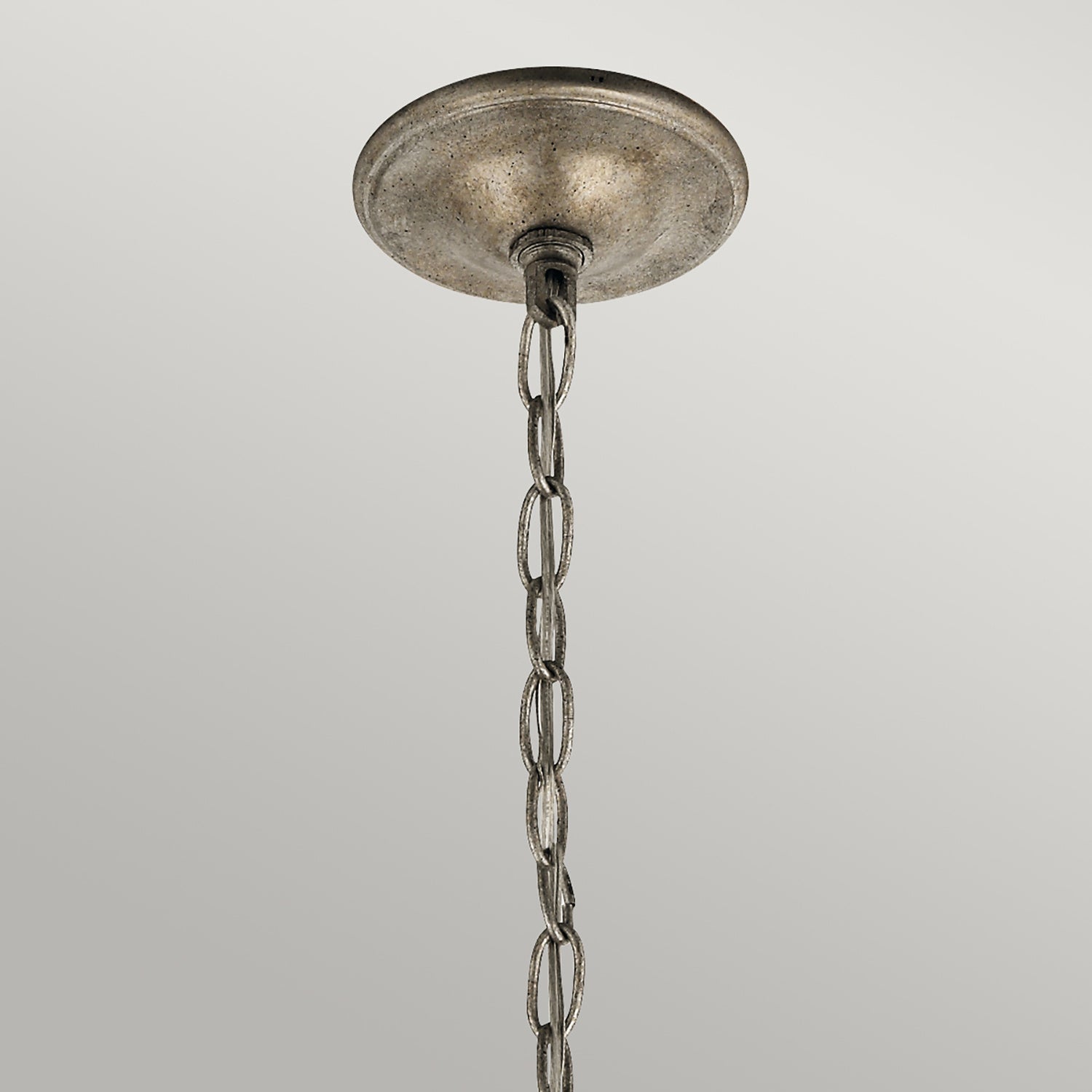 Lampadario Classico Rosalie Acciaio Oro Sterlina 8 Luci E14