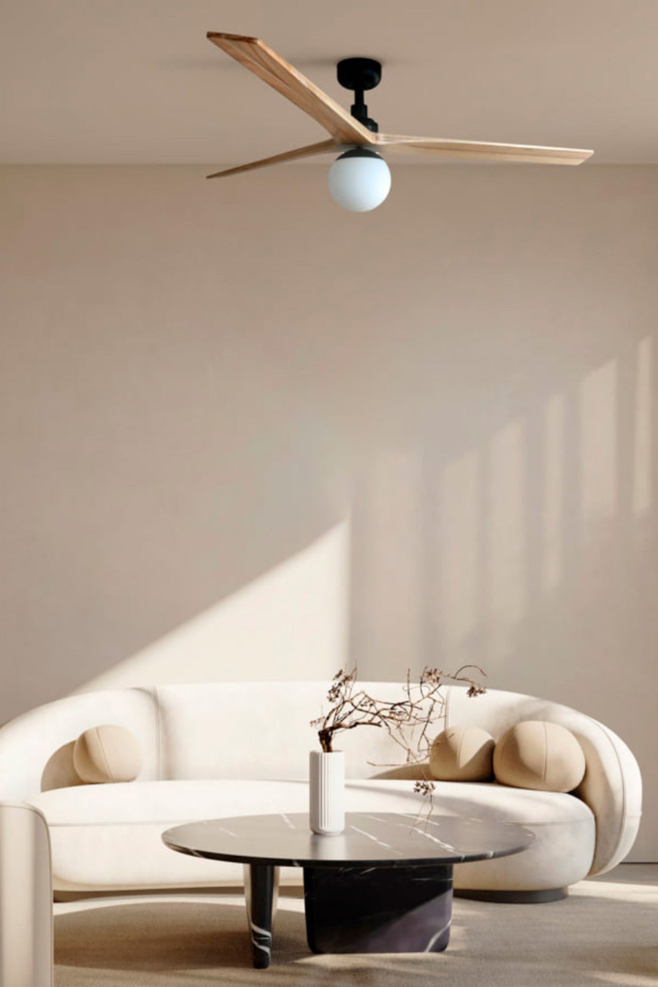 KLIM L, Ventilatore con Luce, Faro Barcelona