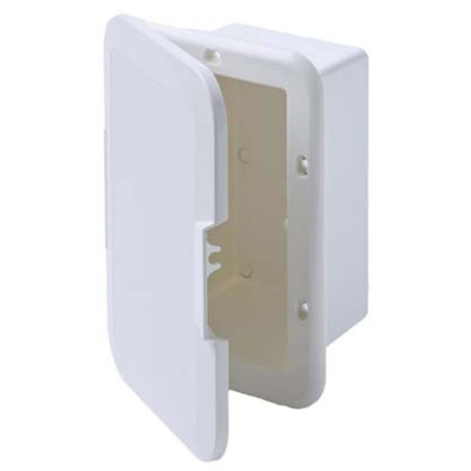 Nicchia con sportello ad incasso bianco per pilotina cm 24 x 16