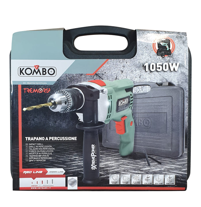 Trapano a Percussione con KIT Valigetta