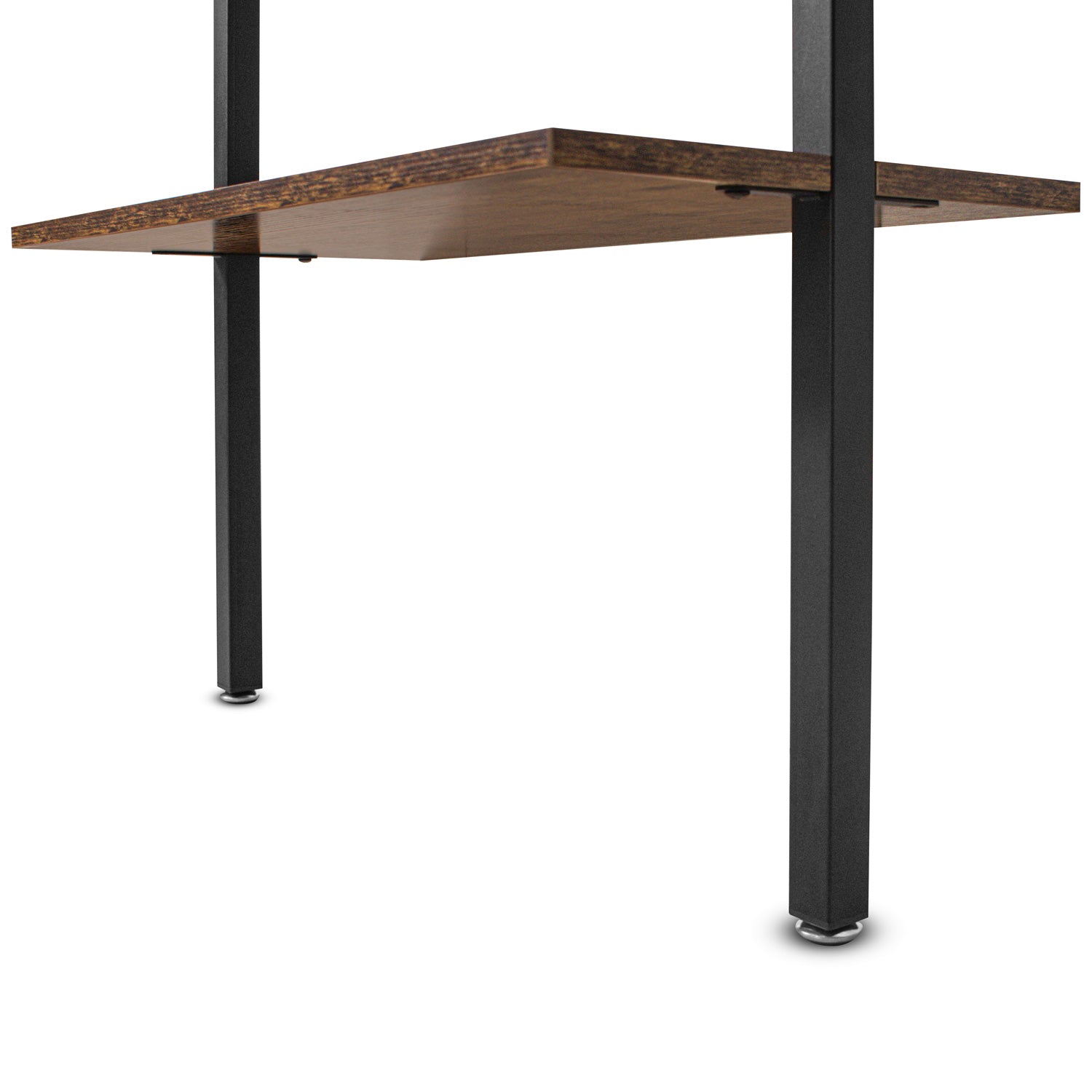 Komo - Libreria a muro con 5 ripiani in stile industriale, 60x30xH185 cm