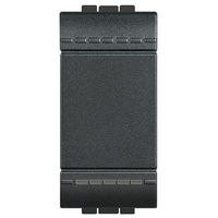 Bticino living light interruttore antracite unipolare basculante l4001n