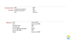 Rubinetto filtro a sfera con snodo 1/2x10 sottolavabo ottone cromato filtrino 