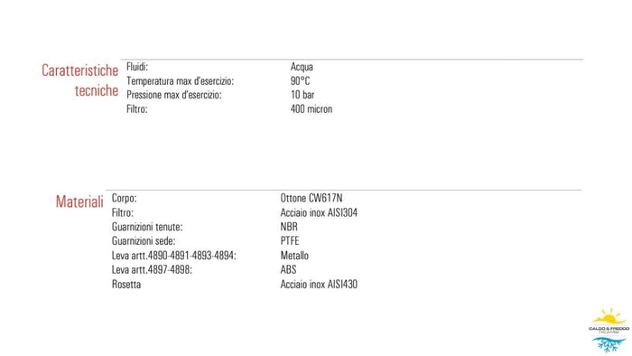 Rubinetto filtro a sfera con snodo 1/2x10 sottolavabo ottone cromato filtrino 