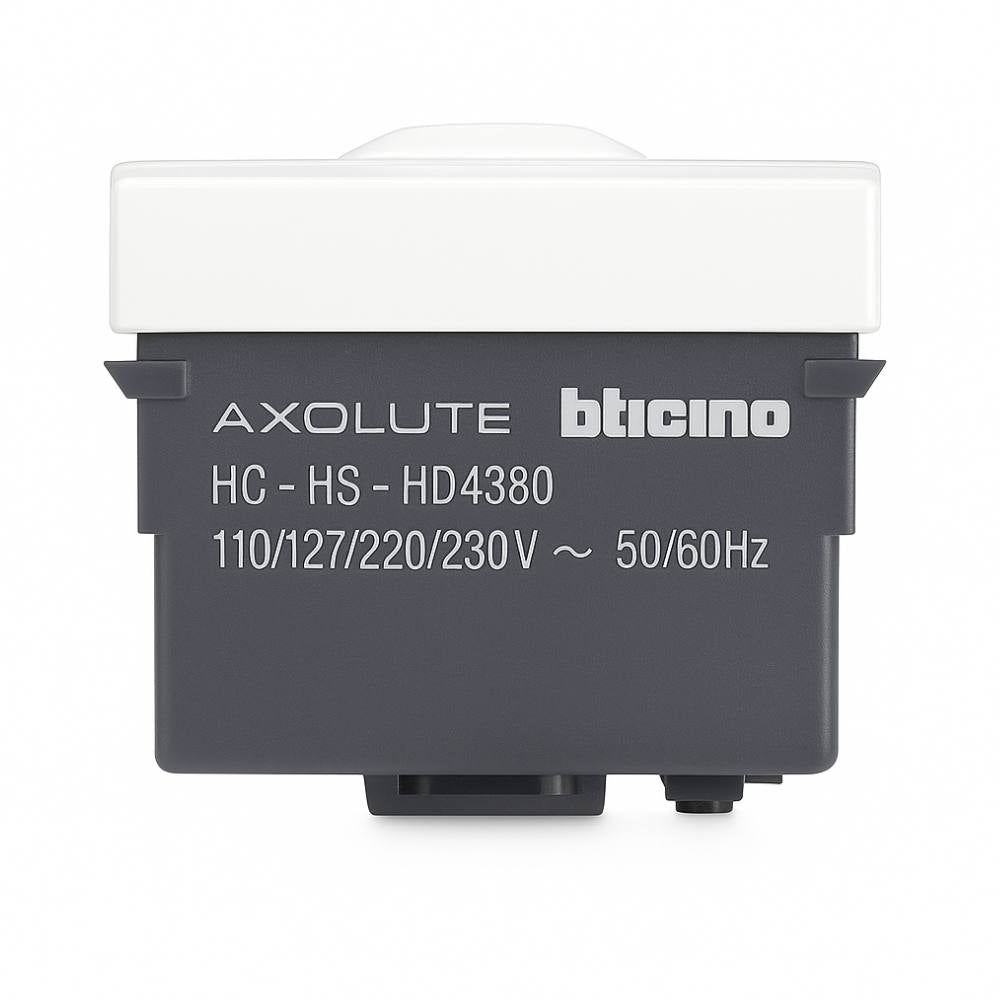 Bticino axolute hd4380 torcia ricaricabile autonoma con base 2 moduli