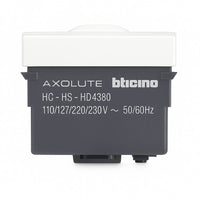 Bticino axolute hd4380 torcia ricaricabile autonoma con base 2 moduli