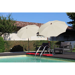 KRONOS OMBRELLONE POLIESTERE MAFFEI diametr0 250 cm - Ecru