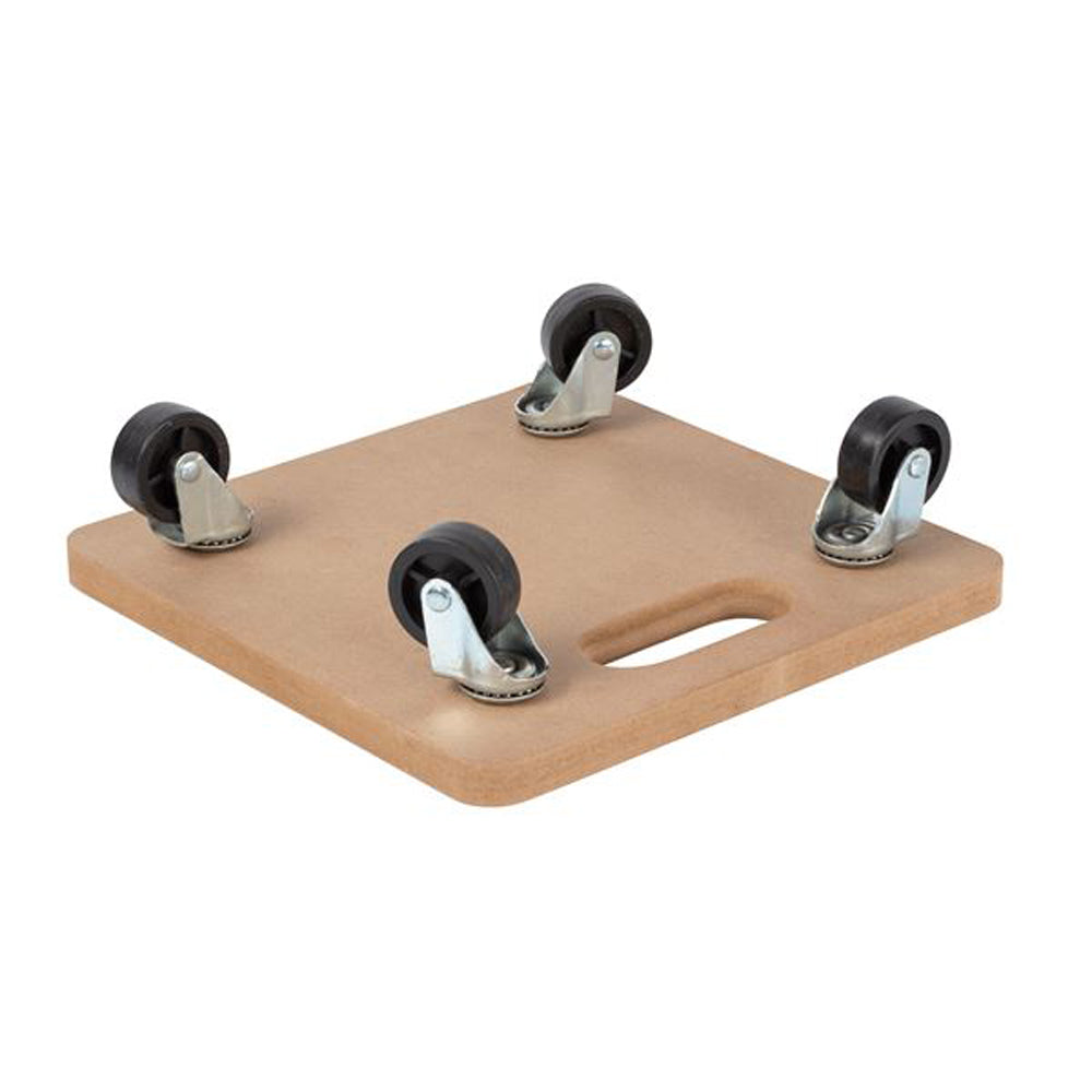 CARRELLO TRASPORTO MOBILI DI LEGNO CON RUOTE PORTAPACCHI PORTATA 200KG 29x29cm KAPRIOL KRT670002