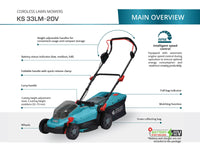 Tosaerba senza fili KS 33LM-20V