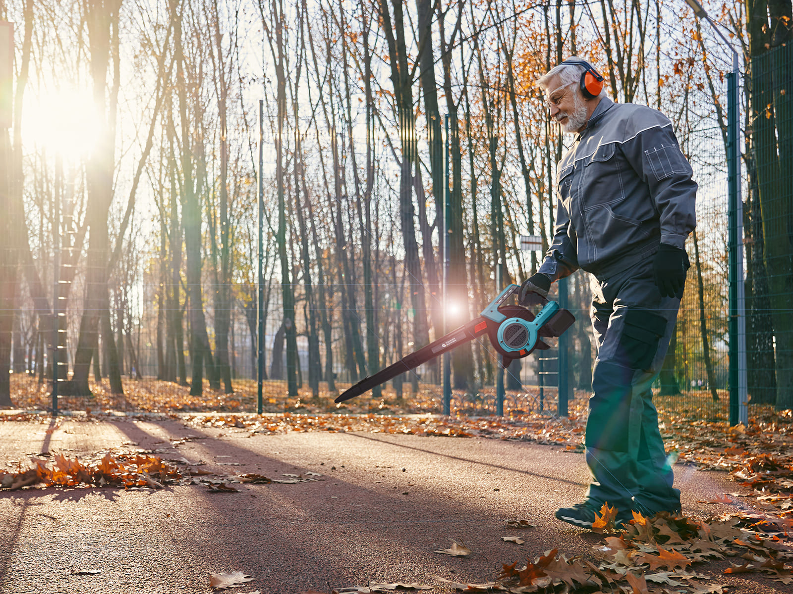 Aspiratore-soffiatore senza fili per giardino KS LBV-40V