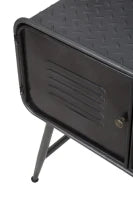 Mobiletto Iron School Coppia Cm  88X38X78 - Cm 70.5X30X58.5