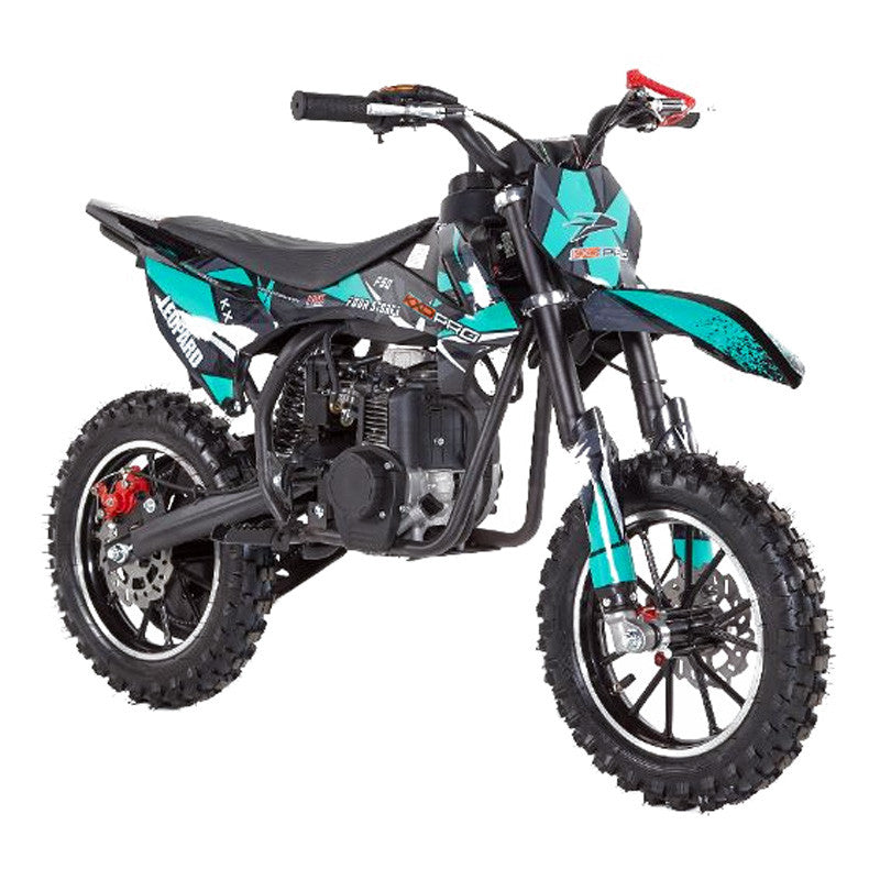 Mini Cross per Bambini KXD 705B ZMC Leopard 50cc 4T 10/10-Azzurro