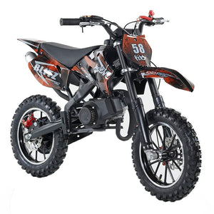 Mini Cross per Bambini KXD 708A ZMC 49cc R10/10-Arancione
