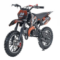 Mini Cross per Bambini KXD 708A ZMC 49cc R10/10-Arancione