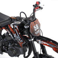 Mini Cross per Bambini KXD 708A ZMC 49cc R10/10-Arancione