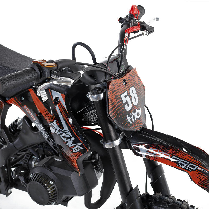 Mini Cross per Bambini KXD 708A ZMC 49cc R10/10-Arancione
