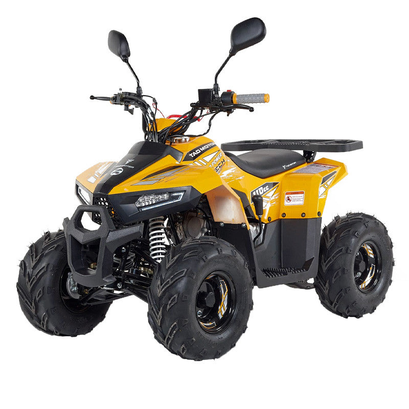 Quad KXD Mudhawk ATA 110cc Ruota 7"-Giallo