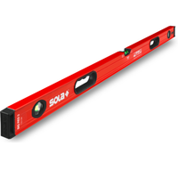 Big red 3 livella in alluminio 120 cm colore rosso