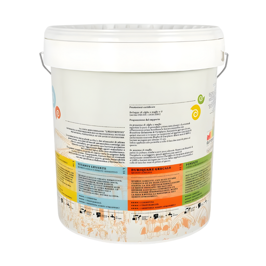 Idropittura al quarzo titanus levante antialga e antimuffa bianca *** formato 4 lt, confezione 1