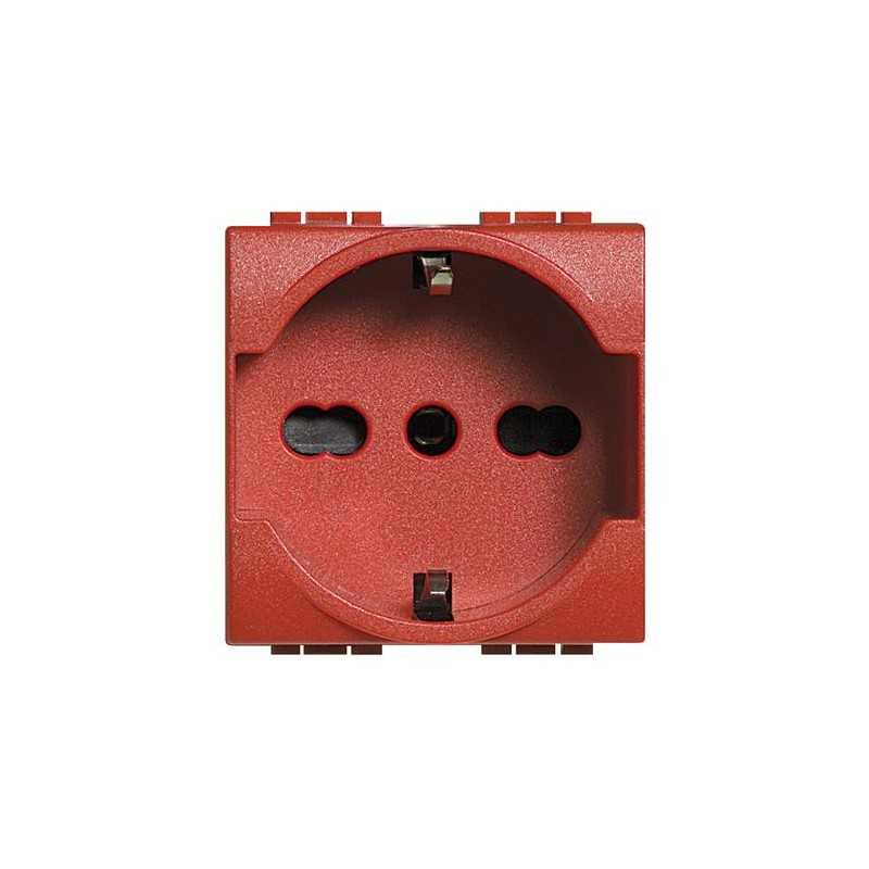 L4140/16R Presa Std Tedesco-Italiana Livinglight