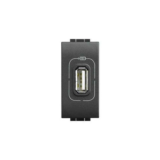 L4285C Caricatore Presa Usb Antracite Livinglight