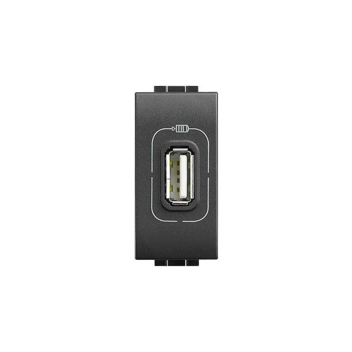 L4285C Caricatore Presa Usb Antracite Livinglight