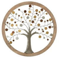 Pannello Da Muro Albero Della Vita Mirror Cm Ø  61X1.8