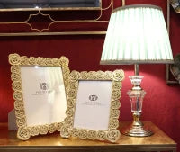 Cornice Roses Glam Cm 28X2X34.3 (Misura Interna Cm 20X25)