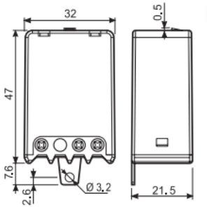 Relè interruttore elettromeccanico impulsi circuito bobina finder