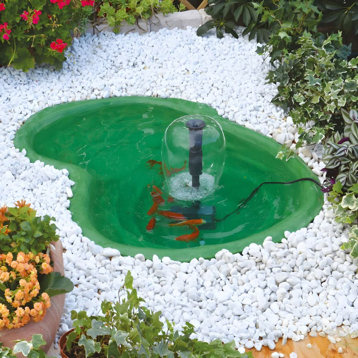 Laghetto da giardino caldonazzo litri 120 dimensioni 110x78xh28