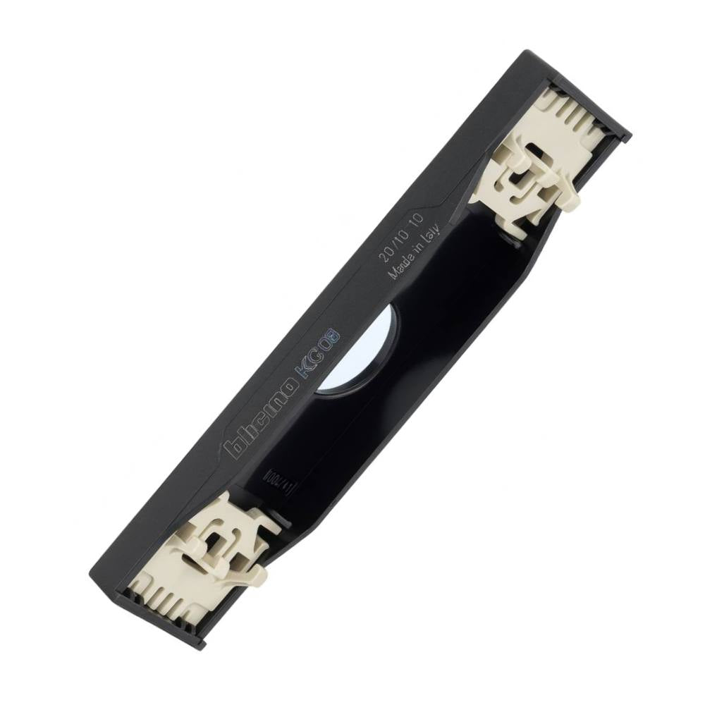 Bticino living now cover per presa tv e falso polo 1 modulo *** colore nero, confezione 1