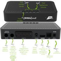 Digiquest decoder tivà¹sat classic q10 satellite dvd-s2 hdmi lan scart usb 2.0