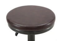 Sgabello Imbottito Round Ø Cm 38X60-82